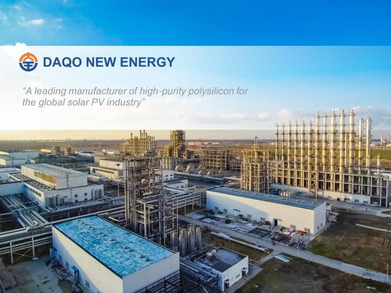Daqo New Energy Corp. (NYSE: DQ) Jumps on Five-Year High-Purity Polysilicon Supply Agreement Daqo New Energy Corp. (NYSE: DQ) Jumps on Five-Year High-Purity Polysilicon Supply Agreement